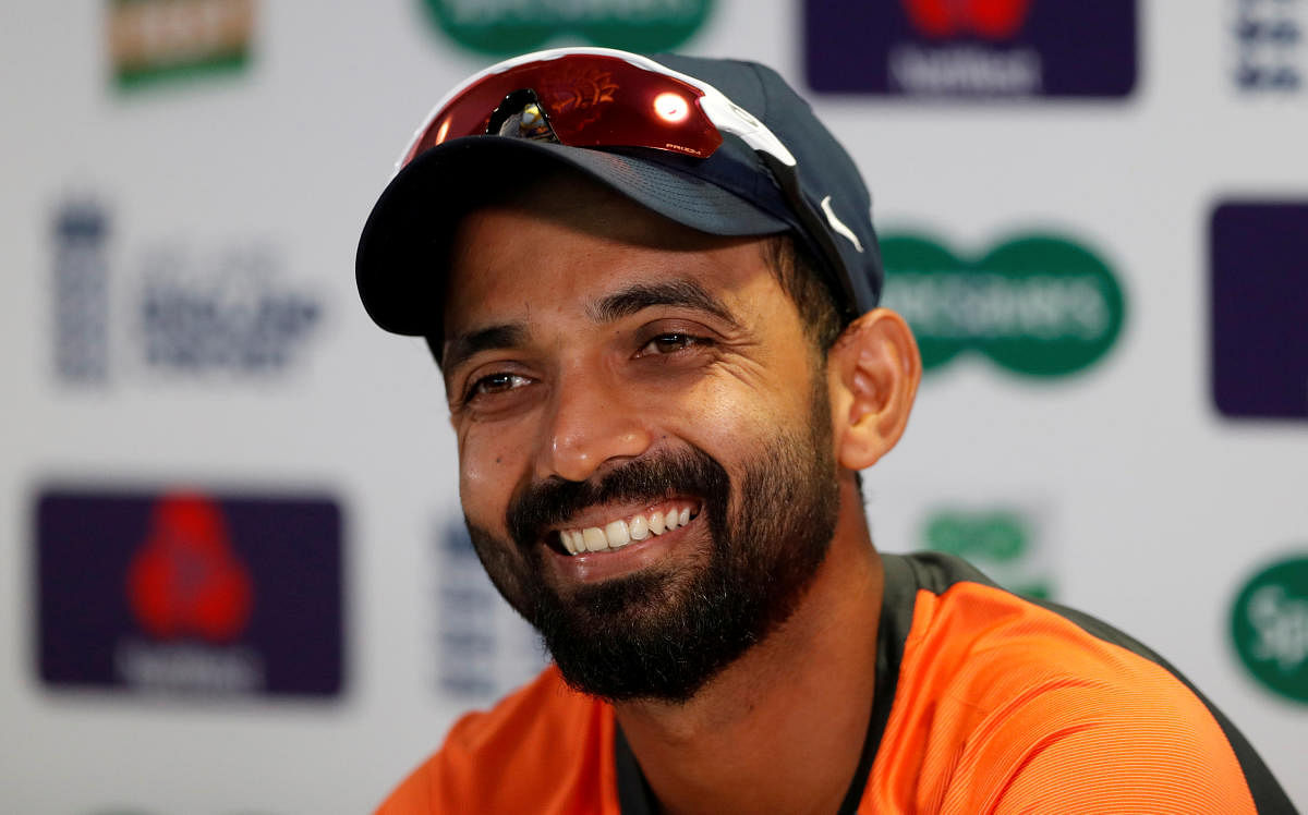 Despite the dip in his performance, the Indian team management persisted with Rahane and it paid off. Reuters/File Photo 
