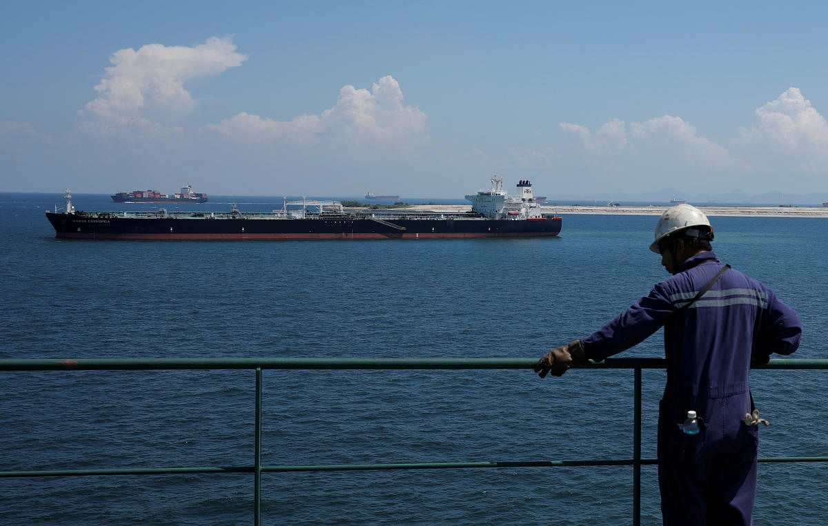Crude oil tanker (Reuters representational image)
