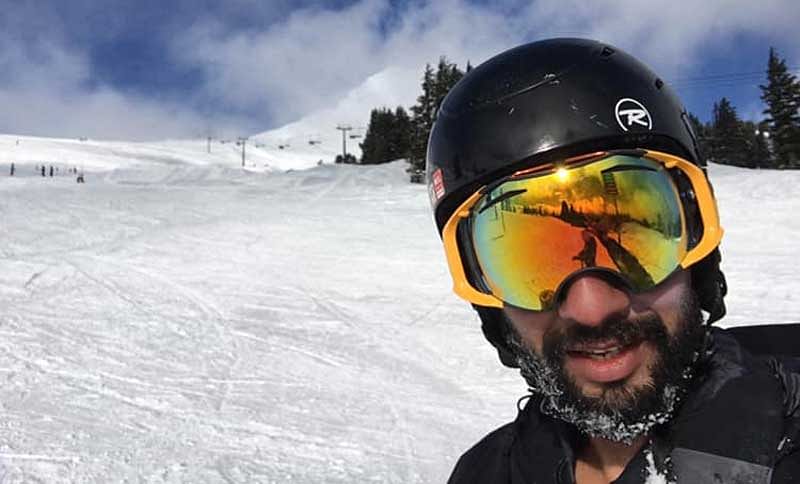 Chaitanya Sathe, a 36-year-old researcher hailing from Phandije near Venur in Belthangady taluk fell to his death while climbing the Smith Rock State Park in Oregon in the US on August 24. (Image: Facebook/Chaitanya Sathe)