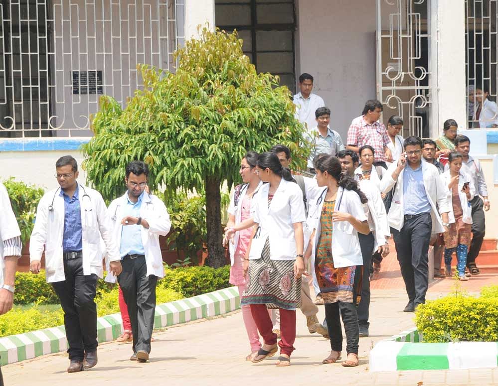 The establishment of these medical colleges will add at least 15,700 MBBS seats in the country. (DH File Photo)