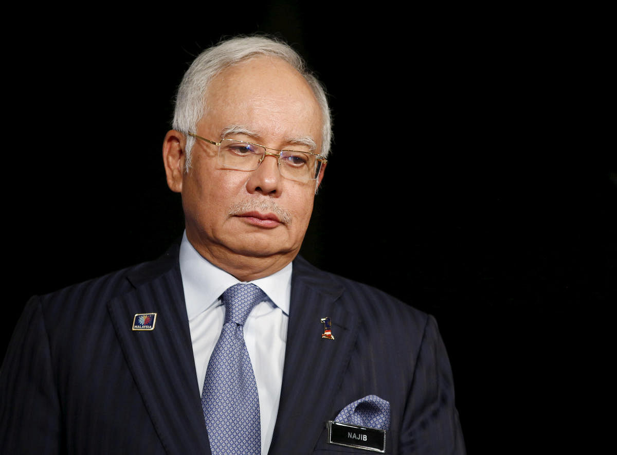 Malaysia's ex-prime minister Najib Razak. Reuters file photo