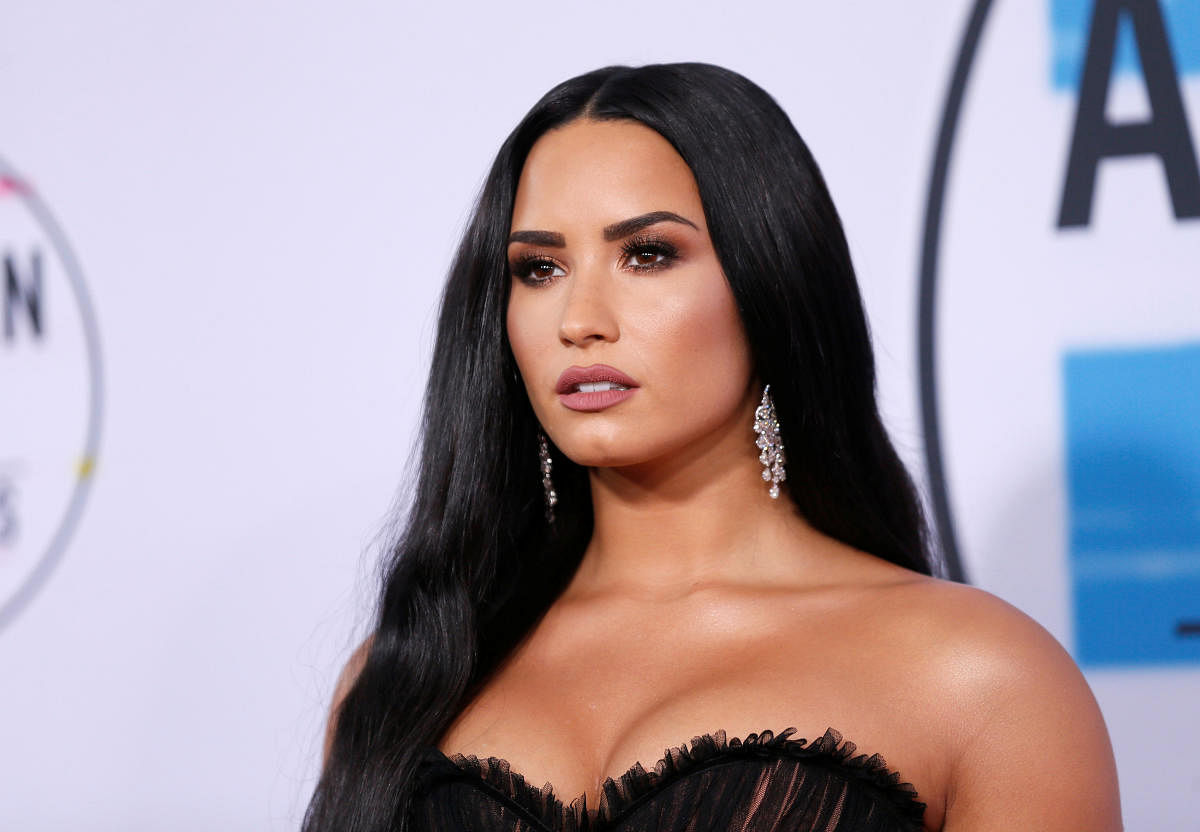Singer and actress Demi Lovato. (Reuters Photo)