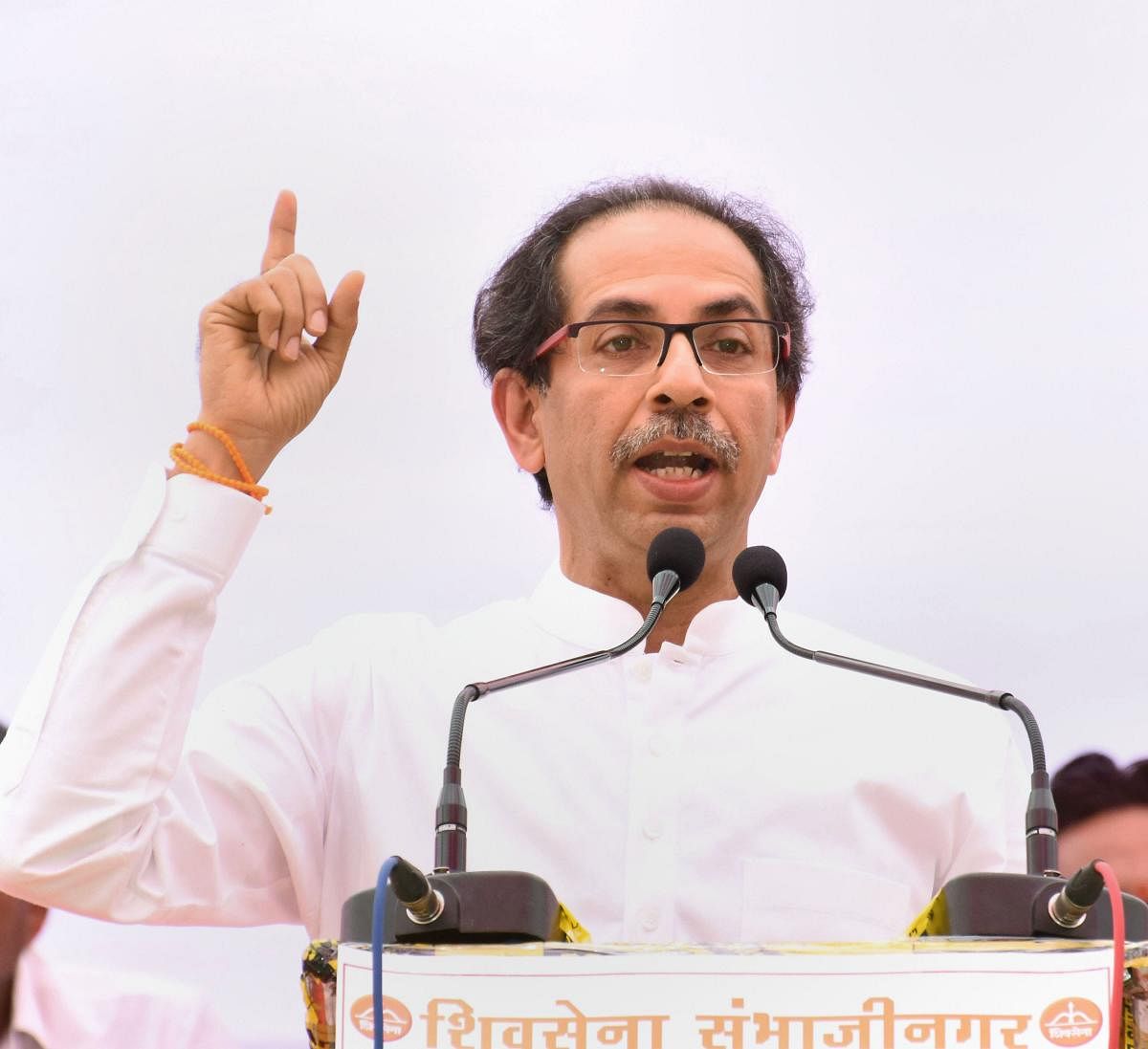 When asked about it, Thackeray said the announcement of political alliance between the BJP and Shiv Sena was made ahead of the Lok Sabha elections this year in Mumbai itself.(PTI Photo)