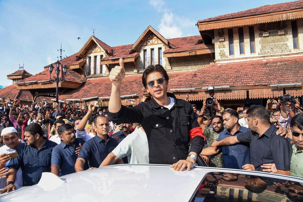 Mumbai: Bollywood actor Shah Rukh Khan. (PTI Photo)