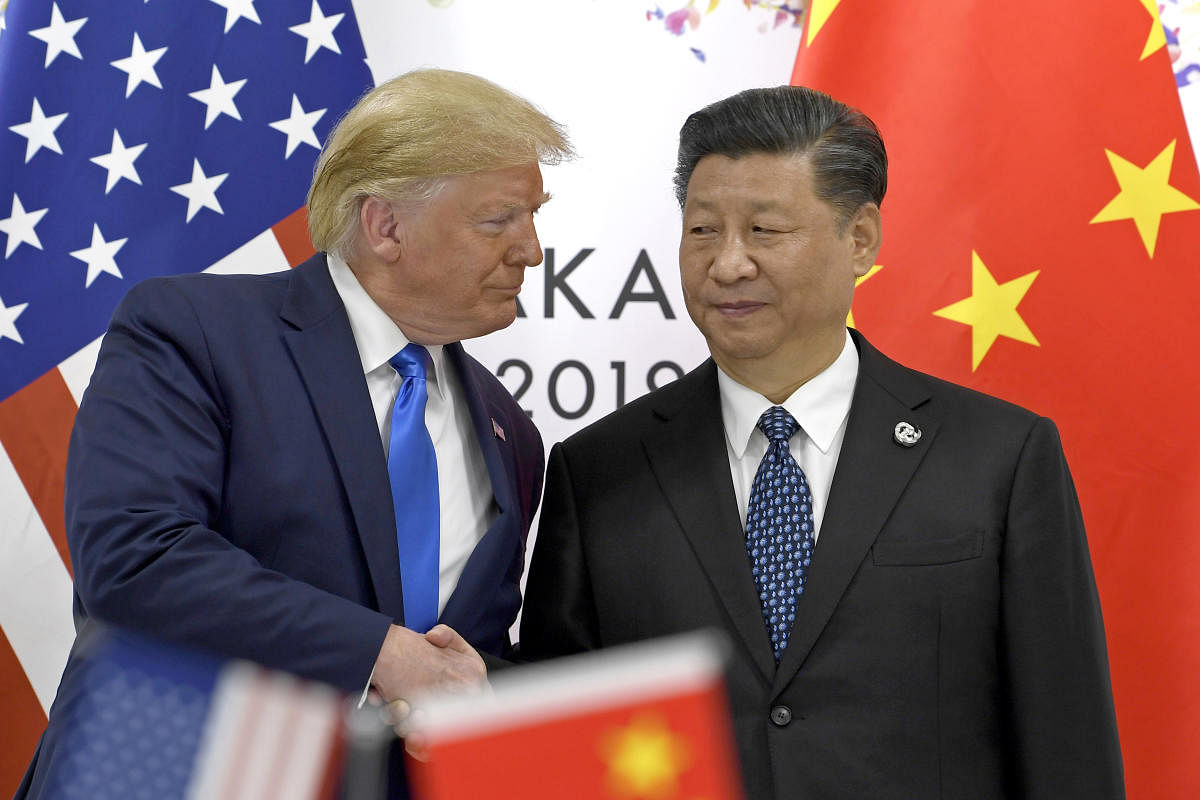 Last week China and the US exchanged the latest blows in the year-long trade dispute, with Beijing announcing it would hit $75 billion worth of US goods in retaliation for Washington taking aim at about $300 million of its goods (AP/PTI File Photo)