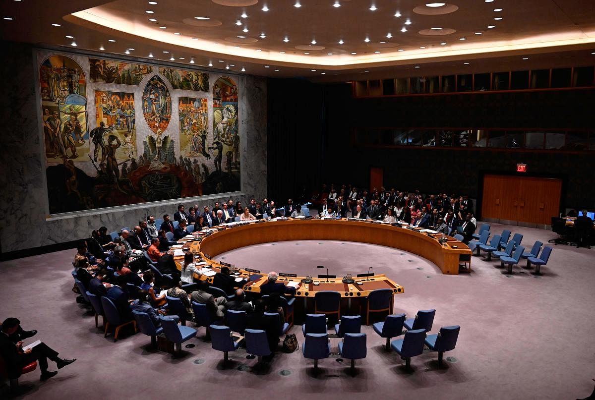 Somalia recently told the Security Council that taking actions that could interrupt aid would "play into the Shabaab's narrative and self-image as a de-facto government in areas where state reach is limited." Photo/AFP