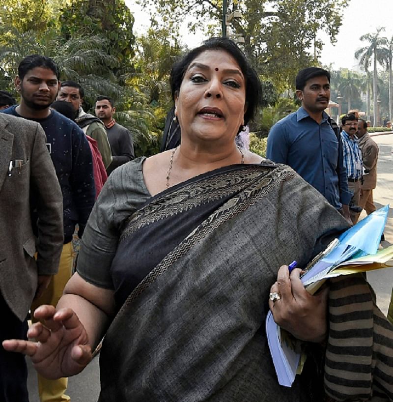 Congress Rajya Sabha MP Renuka Chowdhury (PTI File Photo)