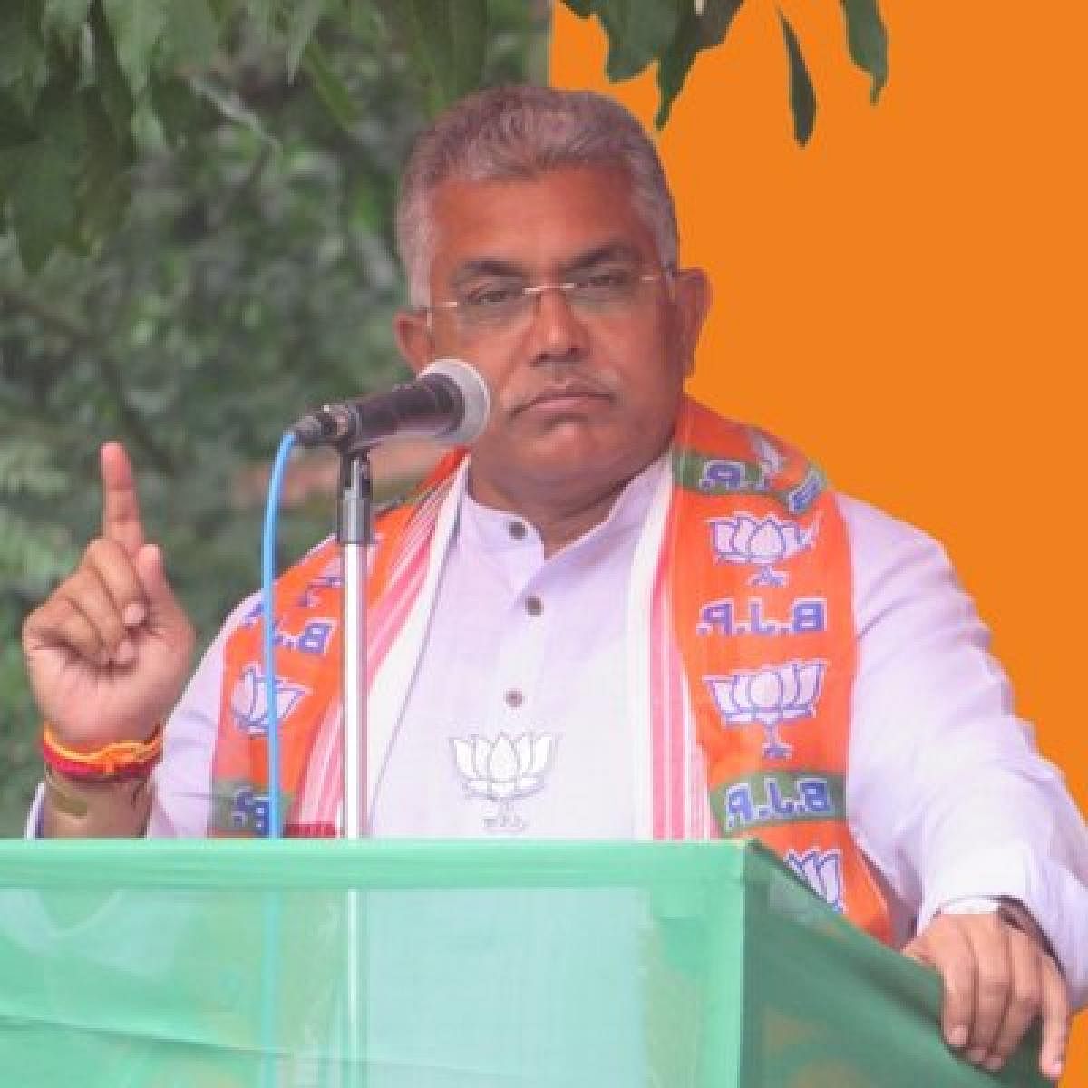 West Bengal BJP president Dilip Ghosh. (Image courtesy Twitter)