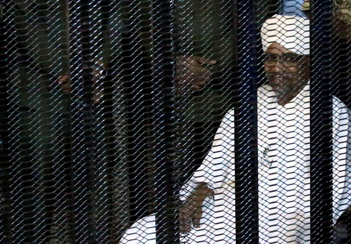 Sudan's former president Omar Hassan al-Bashir. (Reuters File Photo)