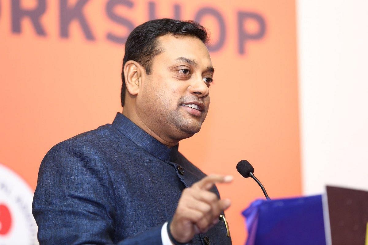 BJP spokesperson Sambit Patra accused the Congress of trying to polarise society on communal lines and asked why Singh had to divide people on religious lines while mentioning ISI. DH File Photo
