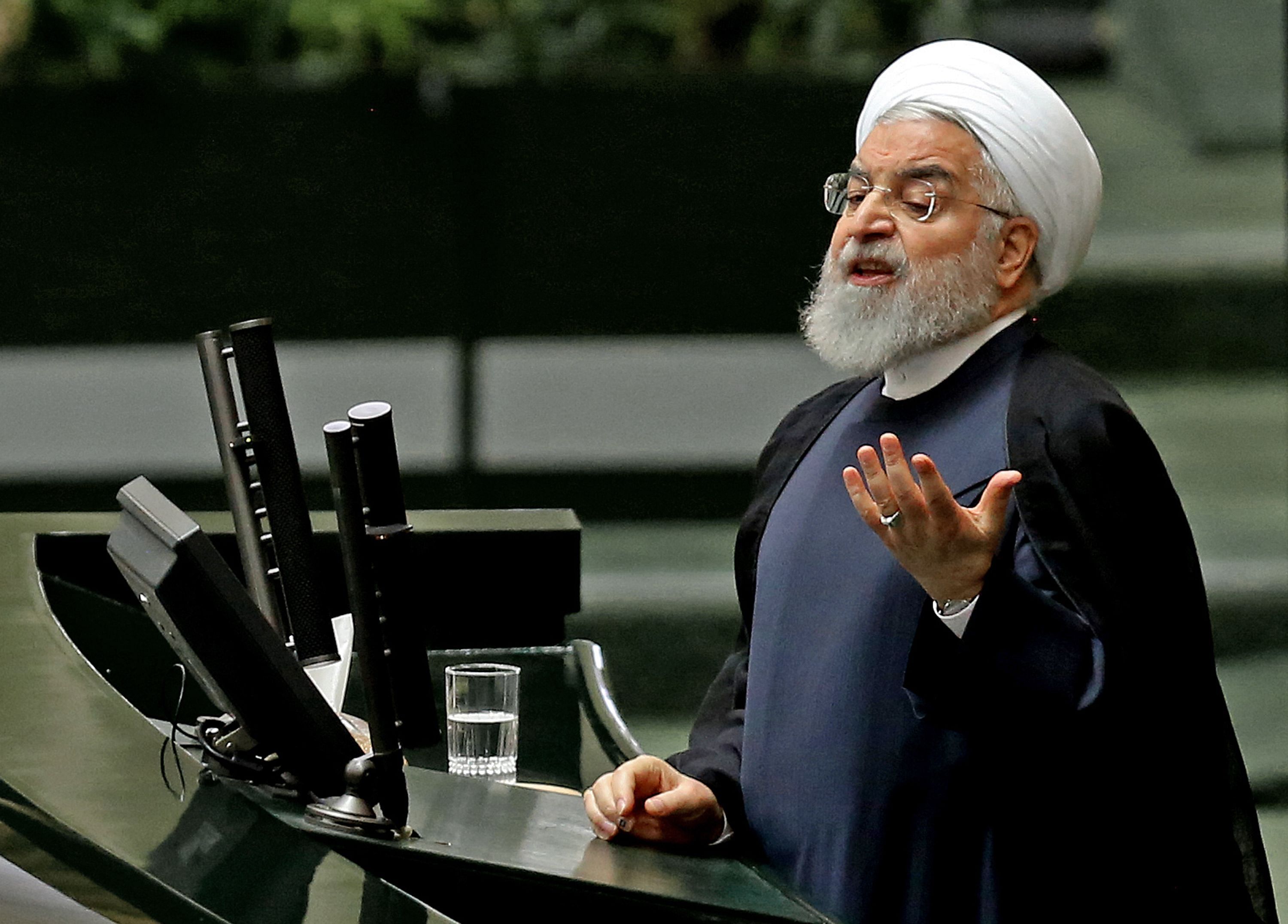 Iran's President Hassan Rouhani. (AFP Photo)