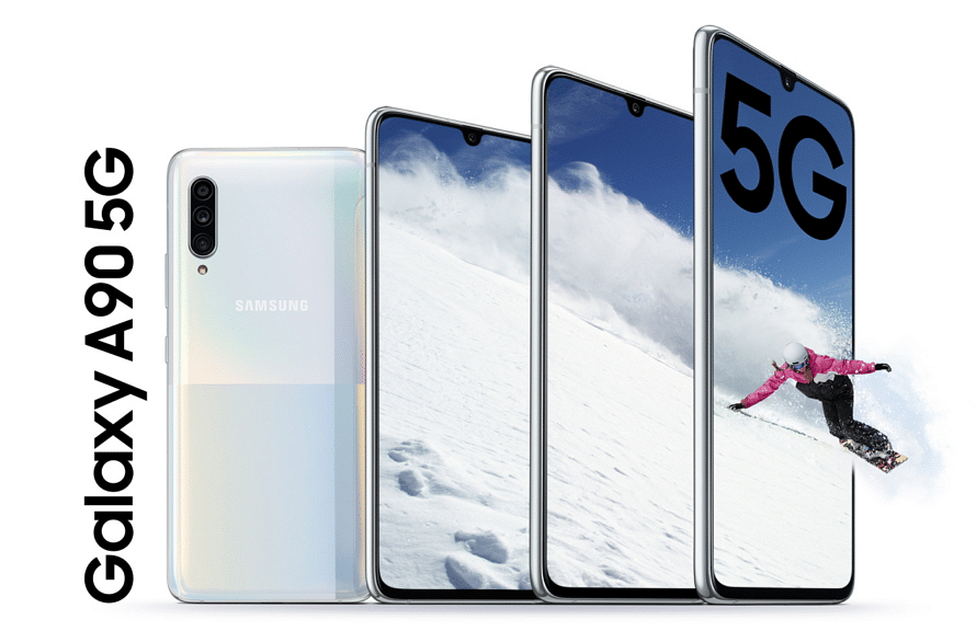 The new Galaxy A90 5G series launched (Photo Credit: Samsung)