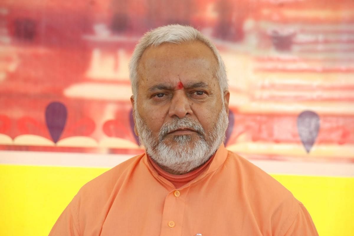 Union minister and BJP leader Swami Chinmayanand. (DH File Photo)
