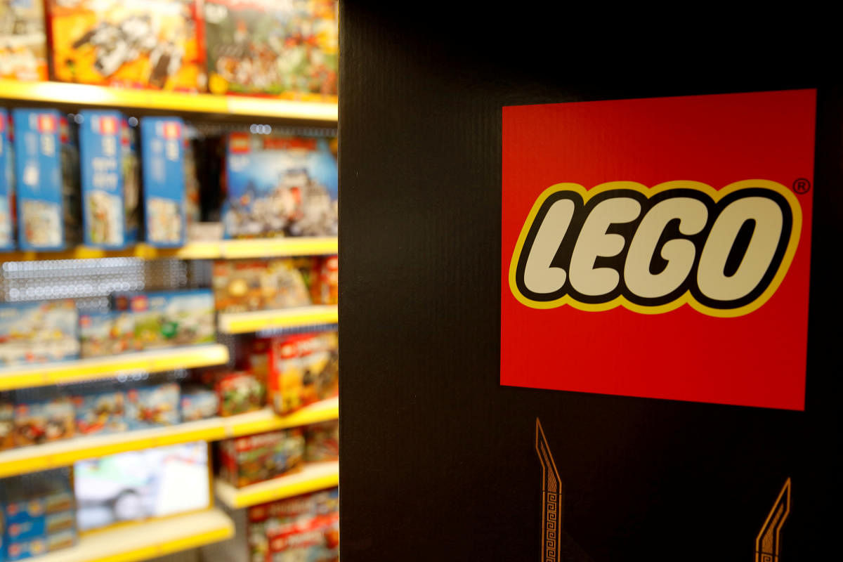 Lego sales rose 4% between January and June. (Photo by Reuters)