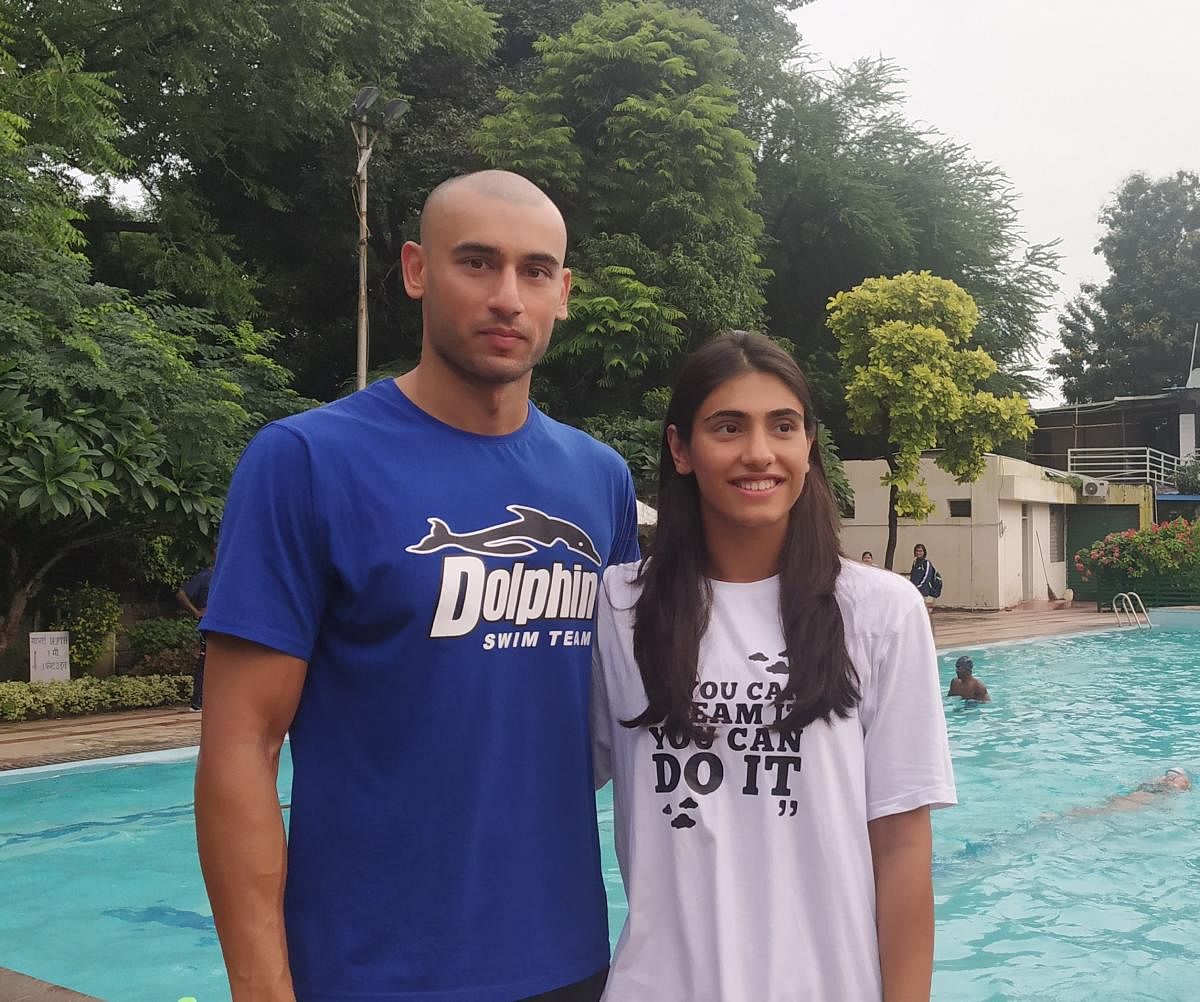 Couple Virdhawal Khade and Rujuta Khade have bagged the men's and women's 50M freestyle gold respectively at the ongoing Senior National Championships. 