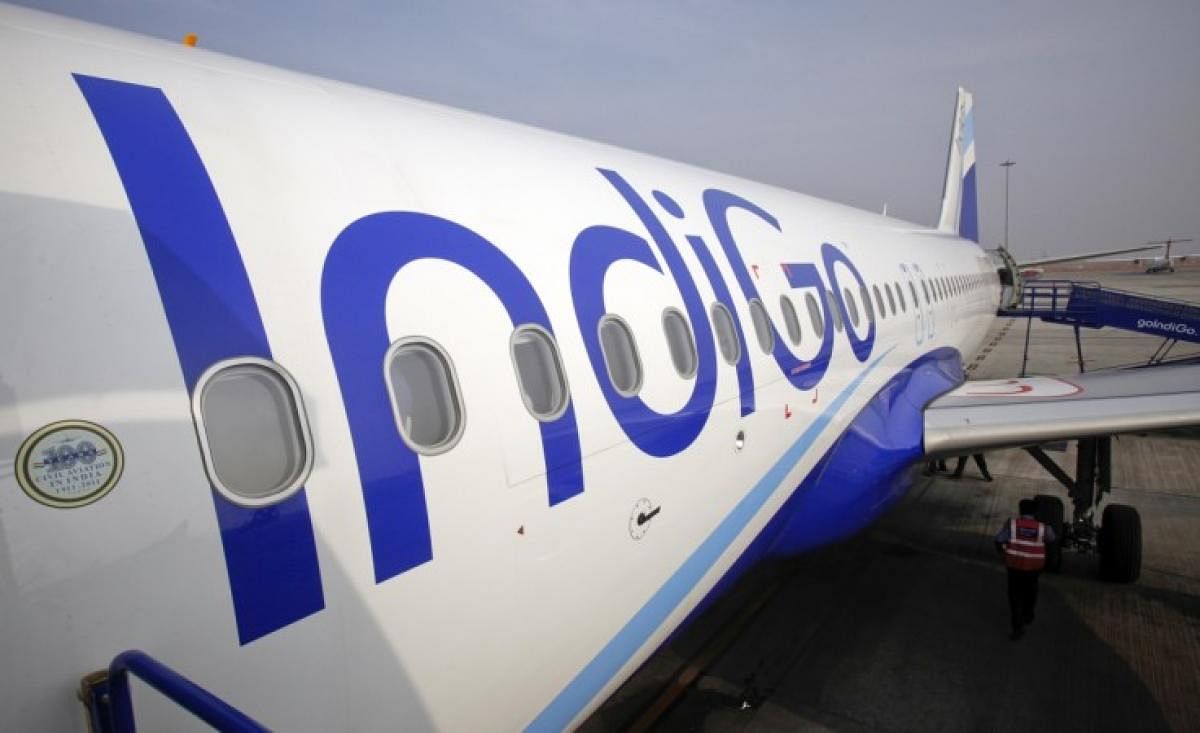 IndiGo has 47 per cent share in the domestic air passenger market, as per data of aviation regulator DGCA, making it the leading airline in India. (DH File Photo)