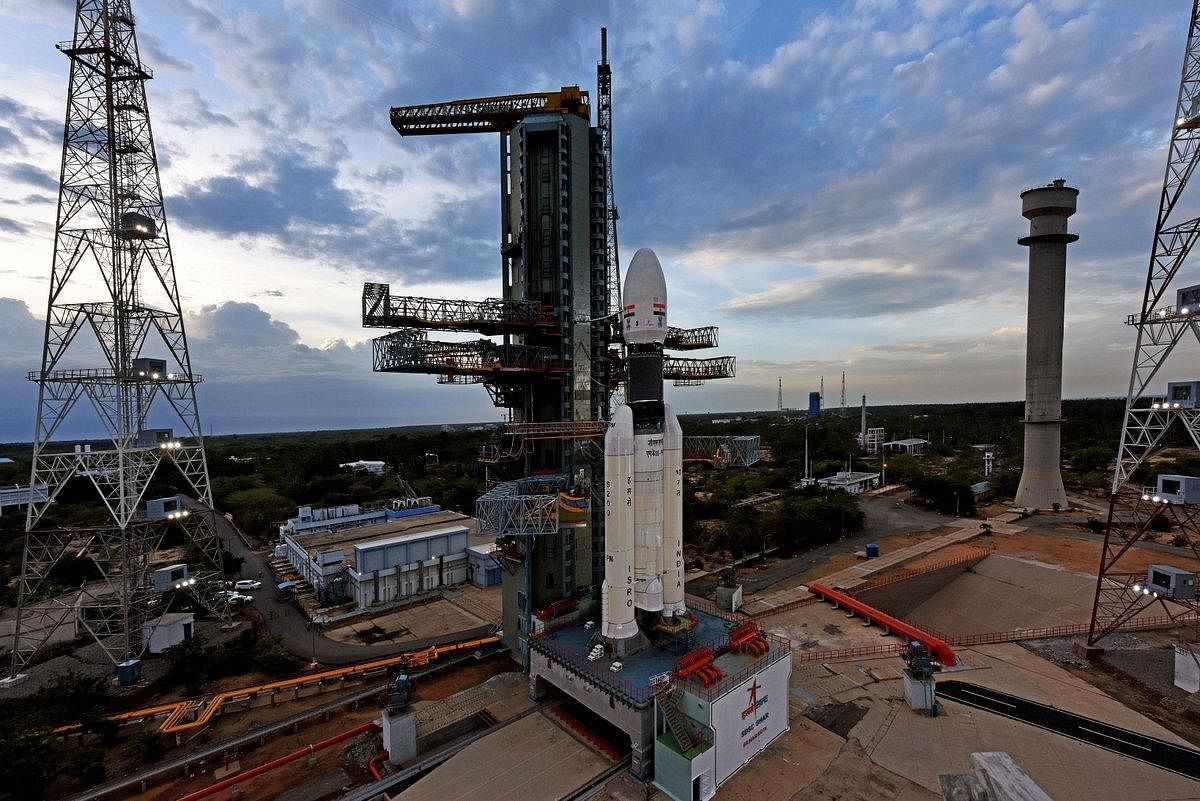 The launch of Chandrayaan 2 on Sunday, July 14, 2019. (Photo: ISRO Twitter)