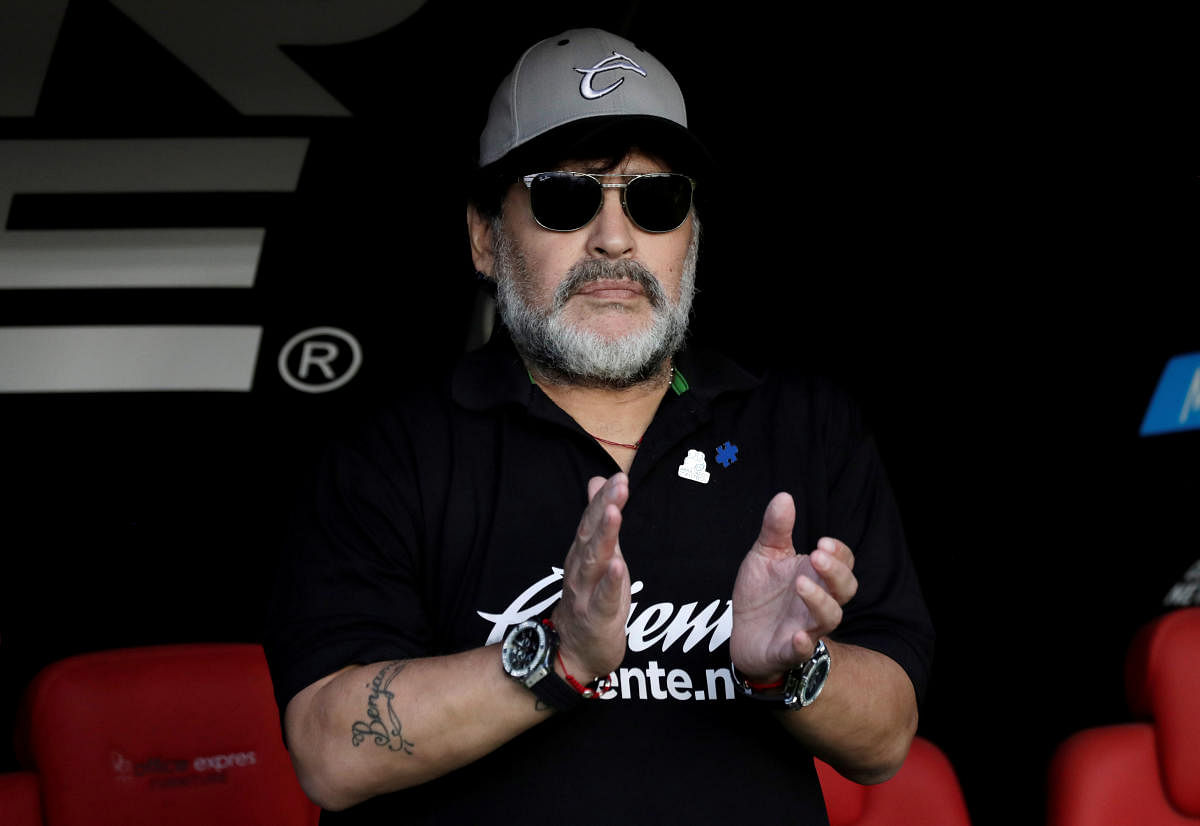 Diego Maradona (Reuters File Photo)