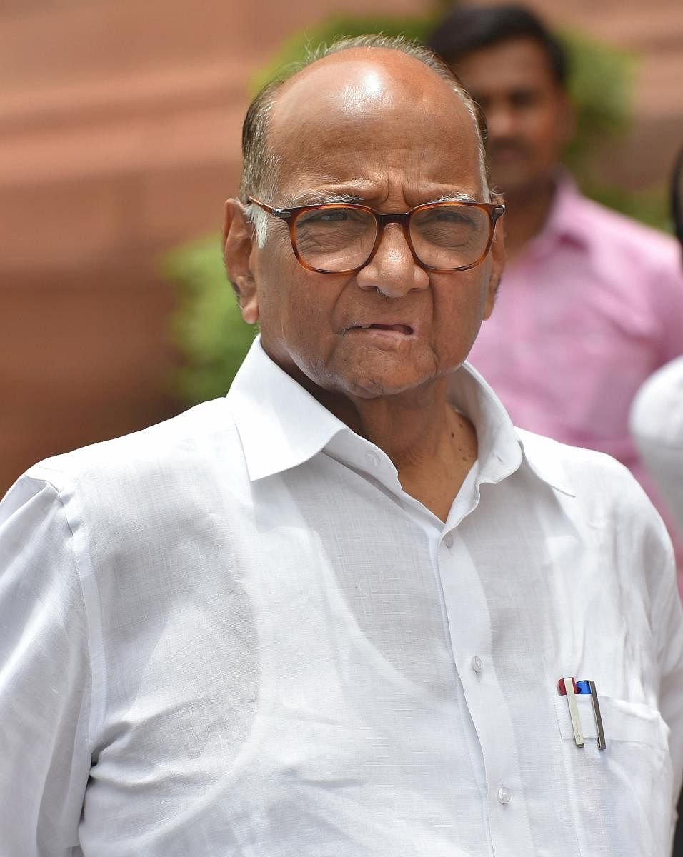 The court named NCP founder-president Sharad Pawar and his nephew and former deputy chief minister Ajit Pawar, among others. (PTI photo)