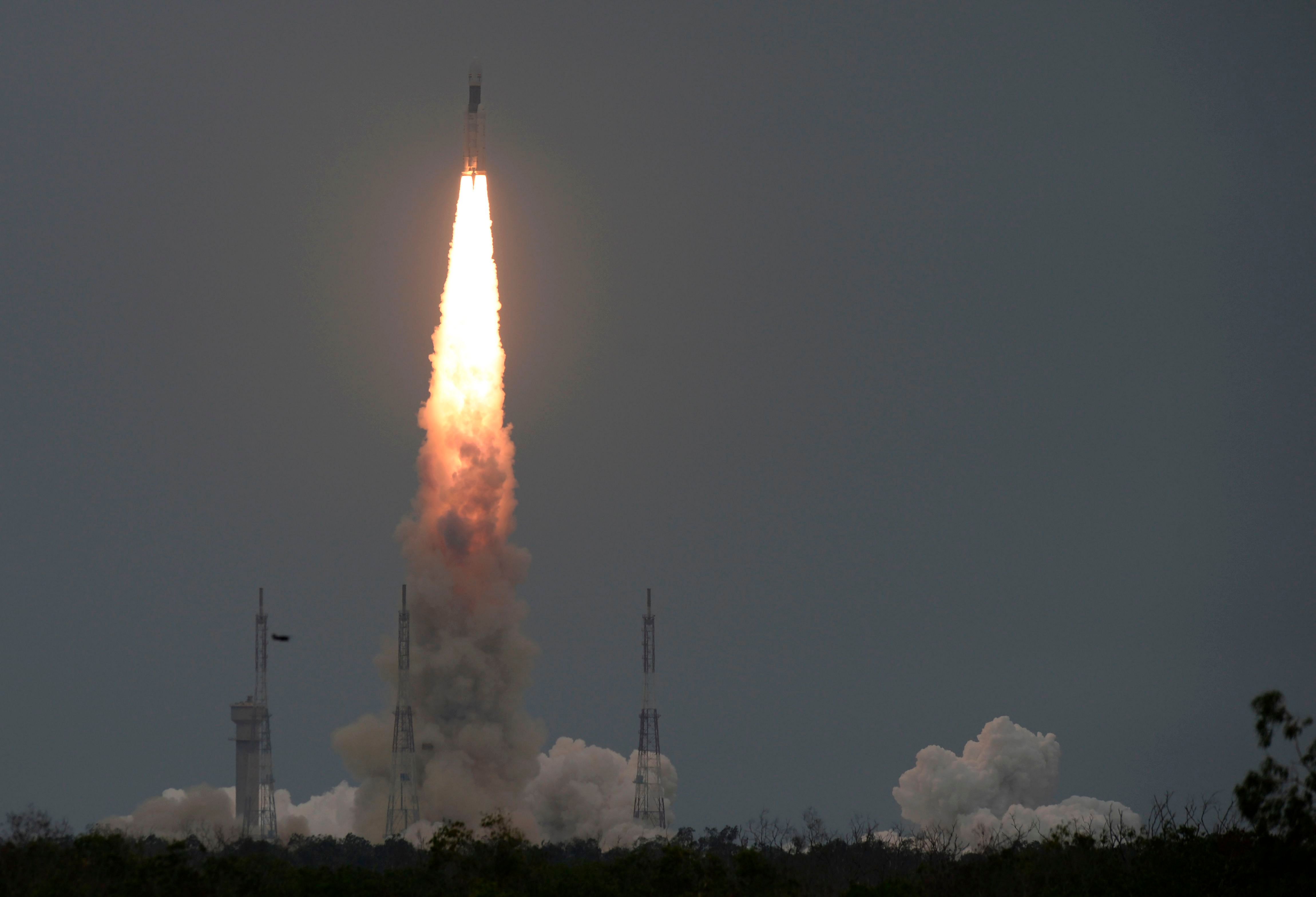 The Indian Space Research Organisation's (ISRO) Chandrayaan-2. (AFP Photo)