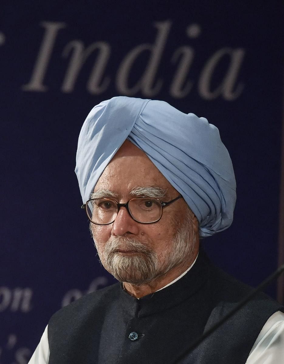 Former Prime Minister Manmohan Singh. (PTI Photo)