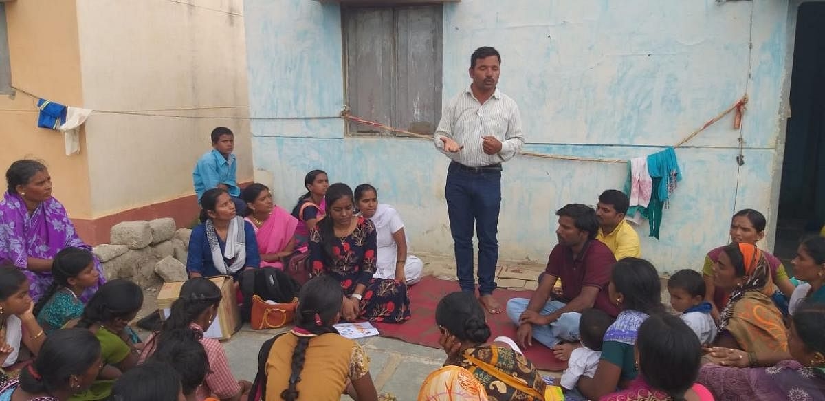 The team dispatched the cups to different locations and sought the help of those in the region to bring women together as demonstration and distribution awaited.