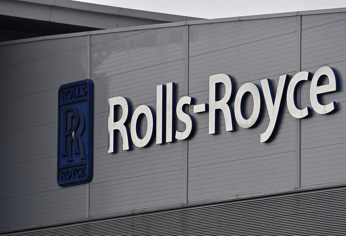 A Rolls-Royce logo. Reuters photo