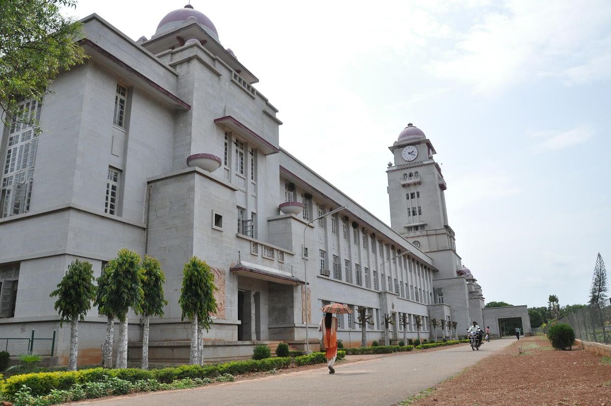 Karnatak University, Dharwad. The university has transferred the patent rights of a cancer drug developed by Prof B M Swamy and Dr Shashikala Inamdar, of the Department of Biochemistry, to the Mumbai-based Unichem drug company. DH FILE photo