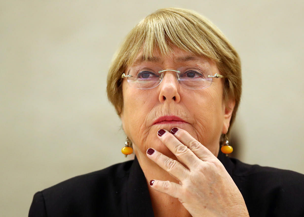 Michelle Bachelet, United Nations High Commissioner for Human Rights. Reuters photo