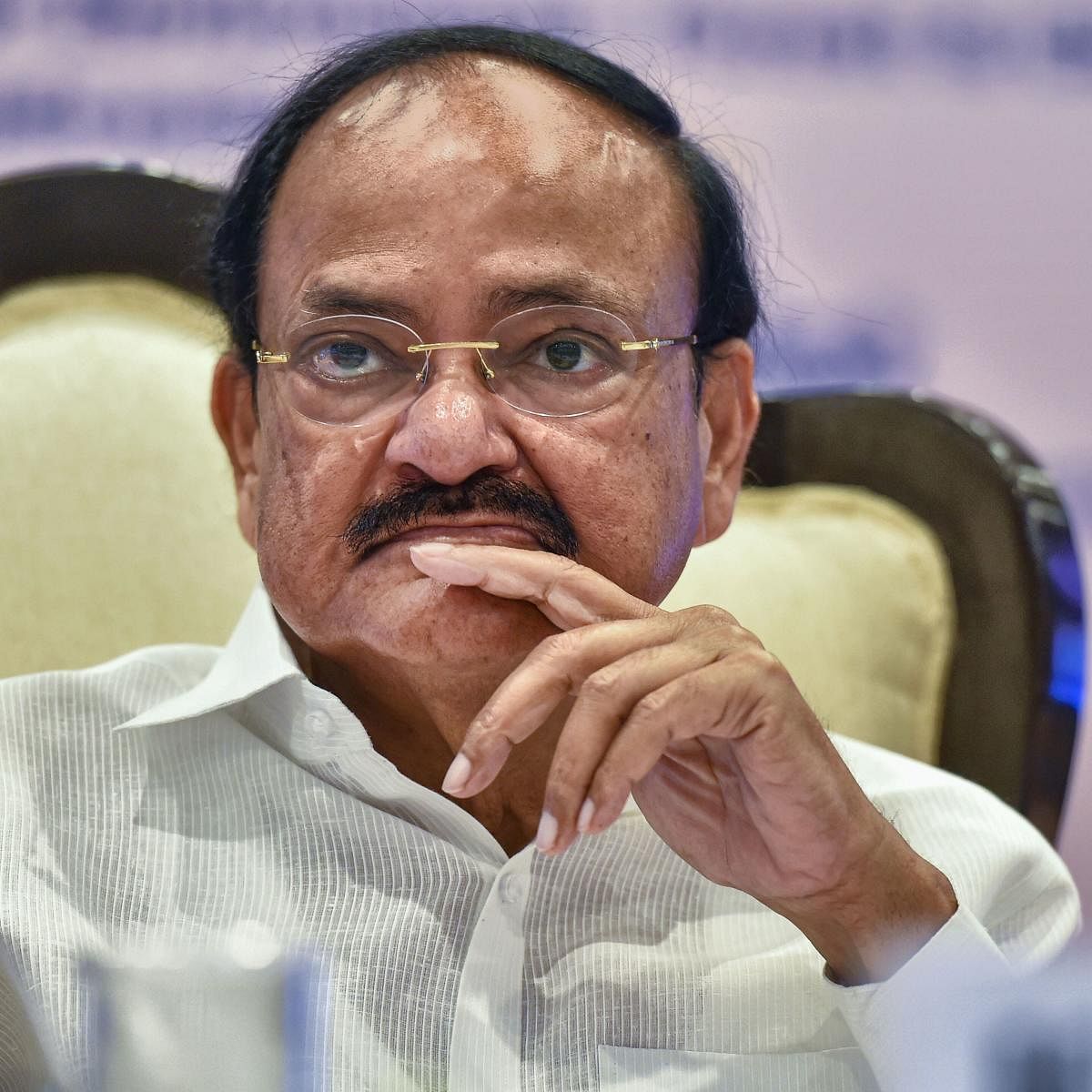 Naidu said the dilution of Article 370 will accelerate the pace of development in Jammu and Kashmir. PTI Photo