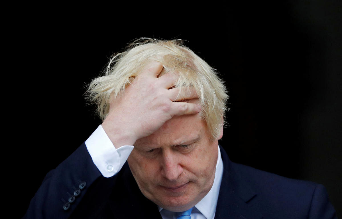 Britain's PM Boris Johnson has vowed to pull UK out of the EU. Reuters photo