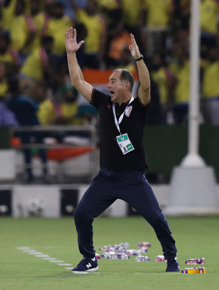 India's coach Igor Stimac reacts after the World Cup Qualifier match against Qatar. (Reuters)