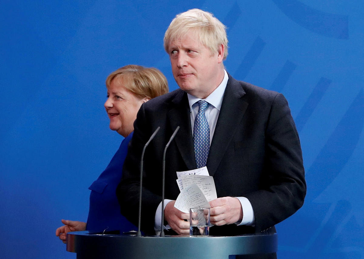 Britain Prime Minister Boris Johnson has vowed to pull UK out of the EU. Reuters file photo