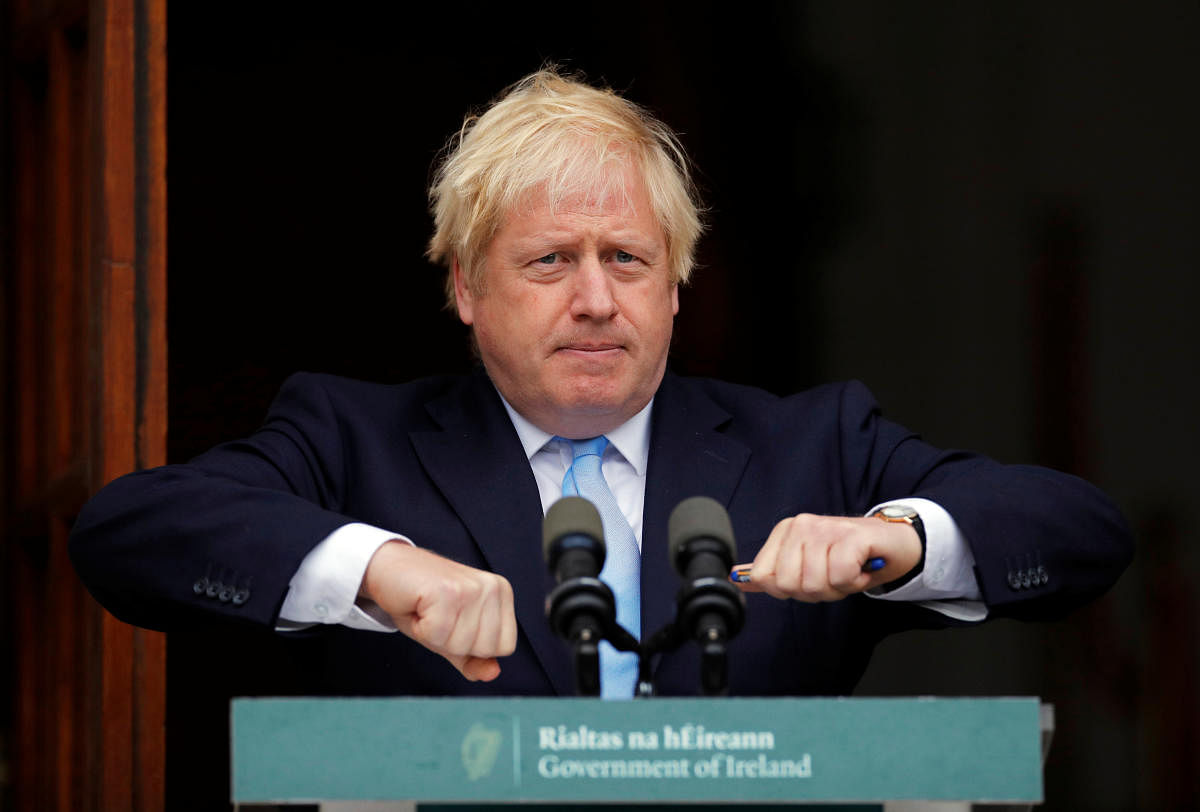 British Prime Minister Boris Johnson (photo by Reuters)