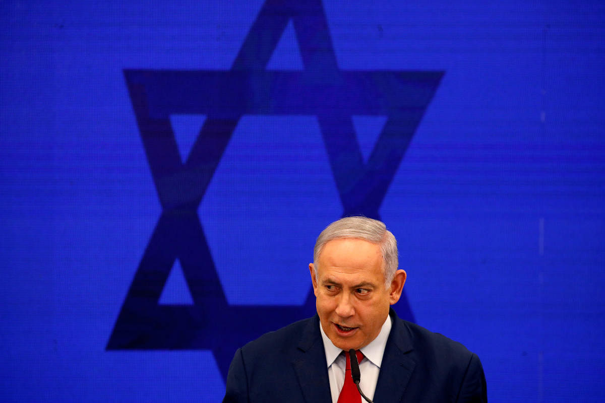 Israeli Prime Minister Benjamin Netanyahu. (Reuters Photo)