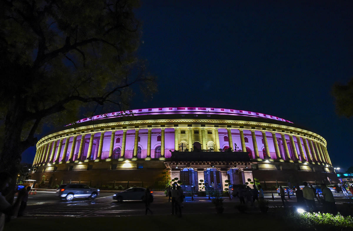 Sources in the Union housing and urban affairs ministry said the Parliament House building was completed in 1927 and its facilities and infrastructure are "inadequate" to meet the current demand. (PTI File Photo)
