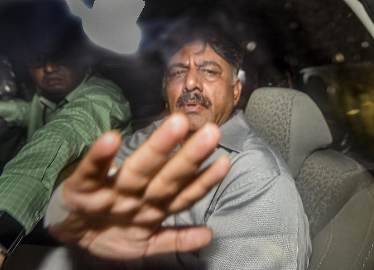 Shivakumar, arrested on the night of September 3, was produced before special judge Ajay Kumar Kuhar. (PTI File Photo)