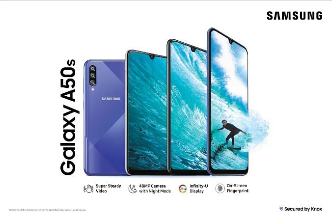 The new Galaxy A50s series (Picture Credit: Samsung India)