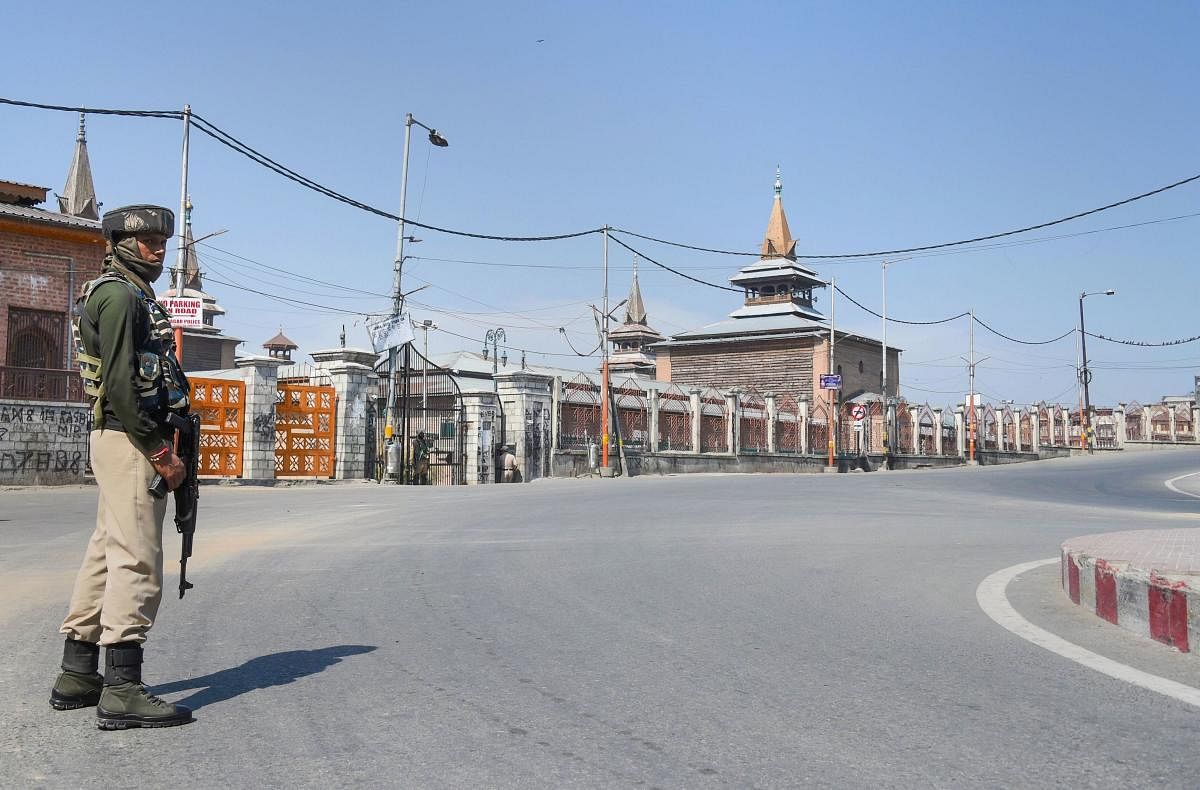 Restrictions, which were imposed in the Hazratbal area of the city on Friday, were lifted, the officials said, adding most areas of the valley were restrictions-free. (PTI Photo)
