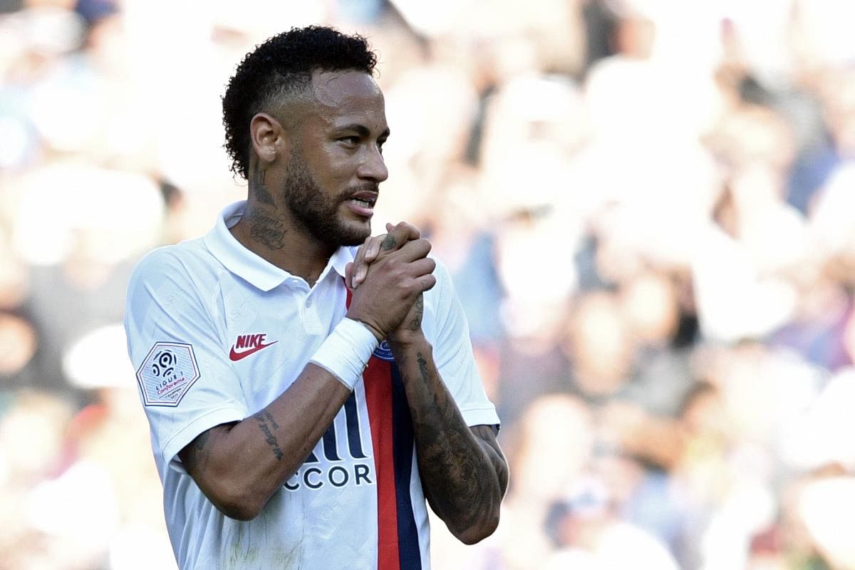 Neymar had not played for PSG in four months having spent the close season trying to push through a return to his former club Barcelona (AFP Photo)