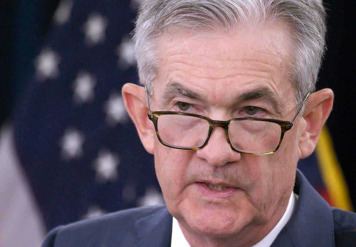 Though Chairman Jerome Powell has at times struggled to send markets a clear message, since announcing the first rate cut in a decade over the summer he has sent signals that lower rates are coming. (AFP Photo)