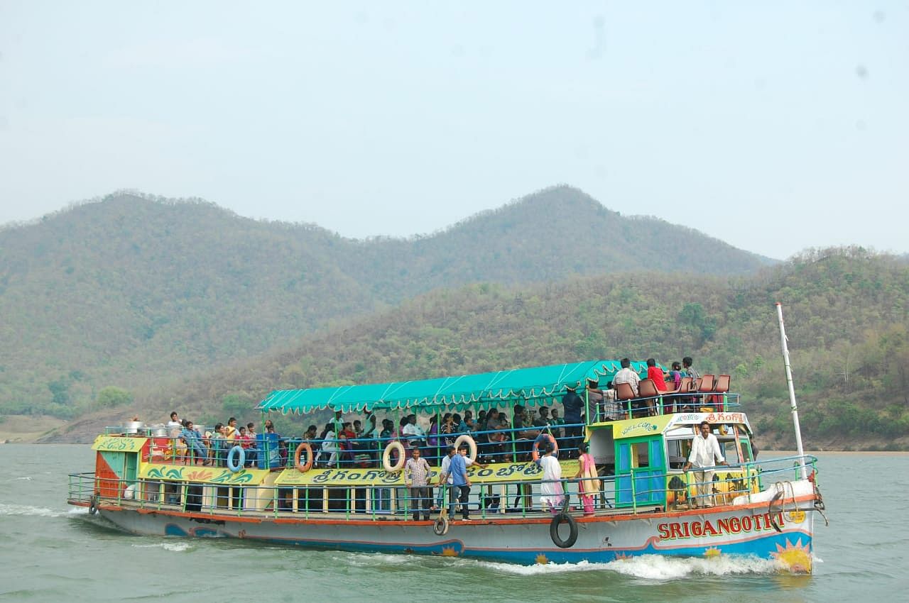 File photo of Papikondalu-bound launch similar to that of the boat that is capsized.