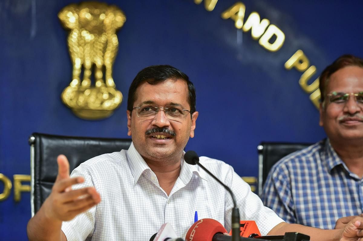 Delhi CM Arvind Kejriwal on September 13 had said the odd-even scheme was part of the seven-point 'Parali Pradushan' (pollution caused by crop stubble burning) action plan (Photo/PTI)