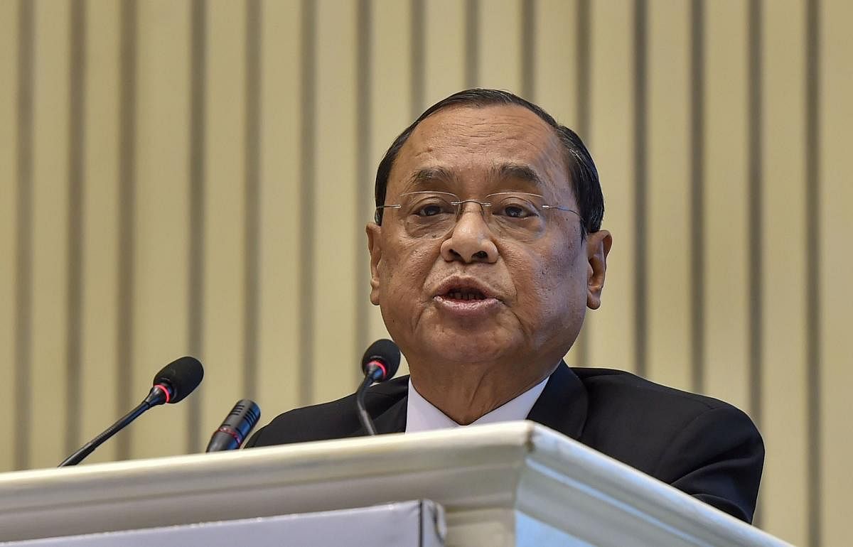 A bench headed by Chief Justice of India (CJI) Ranjan Gogoi said that the apex court is bound to take serious note of the allegation. Photo/PTI