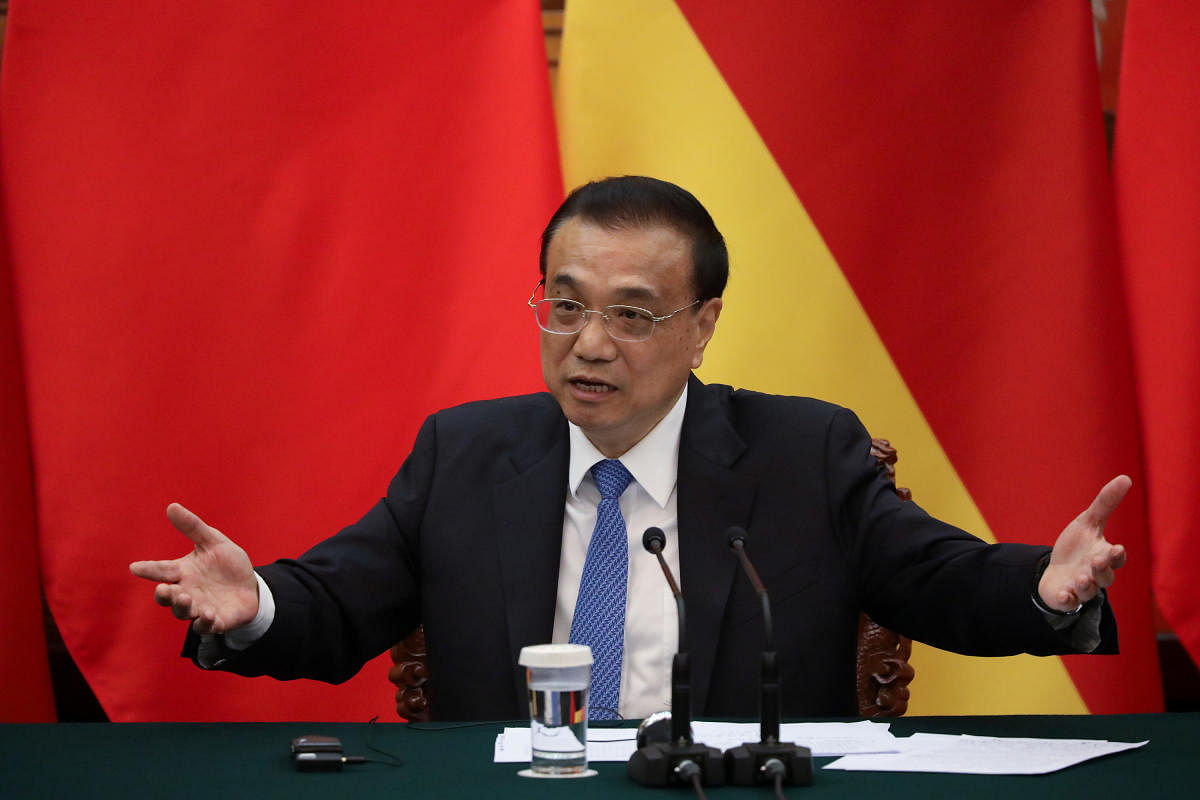Chinese Premier Li Keqiang. Reuters file photo