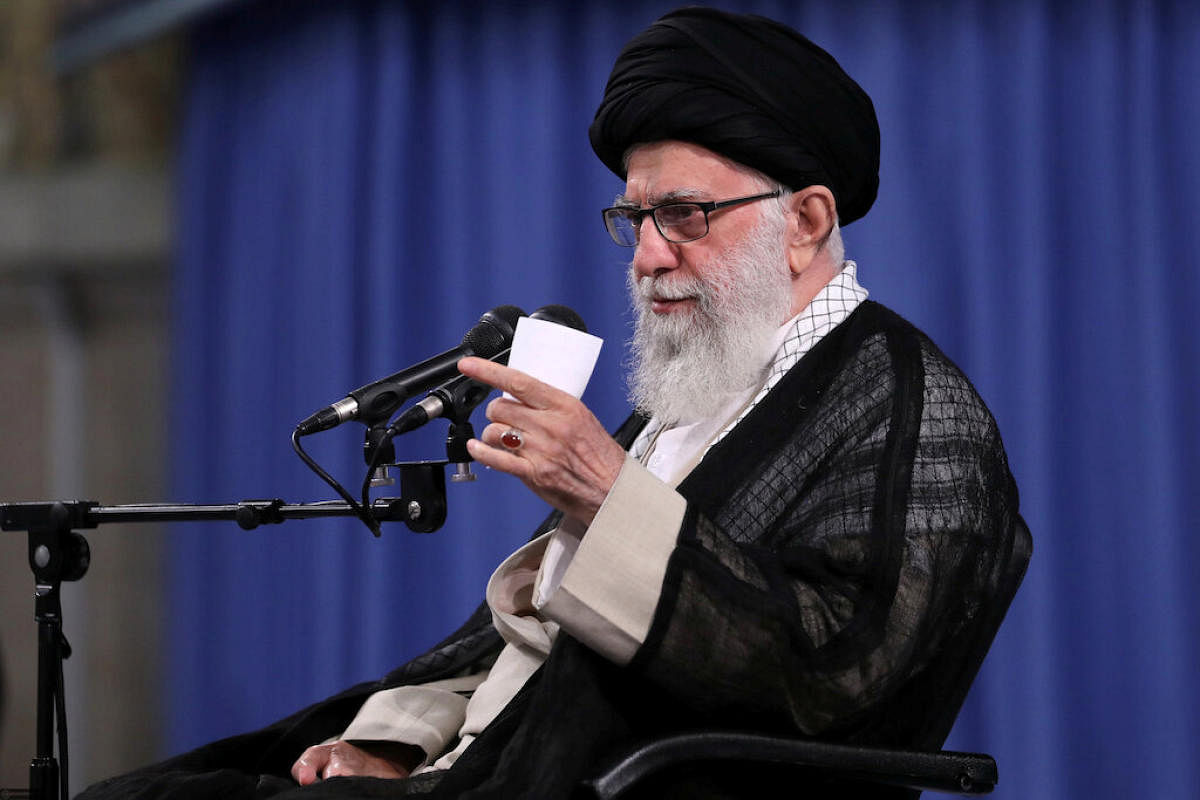 Iran's Supreme Leader Ayatollah Ali Khamenei. (Photo by Reuters)