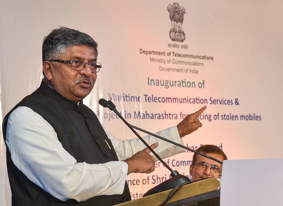 Prasad said that during his regime, mobile factories in India has increased from 2 to 268, including component makers for the handsets (PTI File Photo)