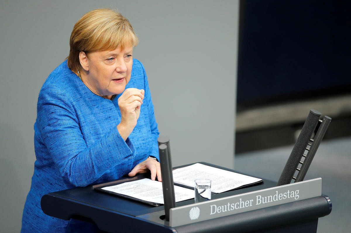Diplomatic sources said Germany, the biggest net contributor to the bloc's joint coffers, would present the proposal to fellow ministers on Monday. Reuters Photo