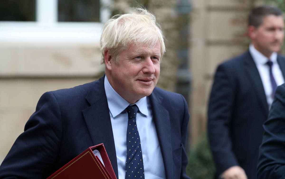 British Prime Minister Boris Johnson. (Reuters Photo)