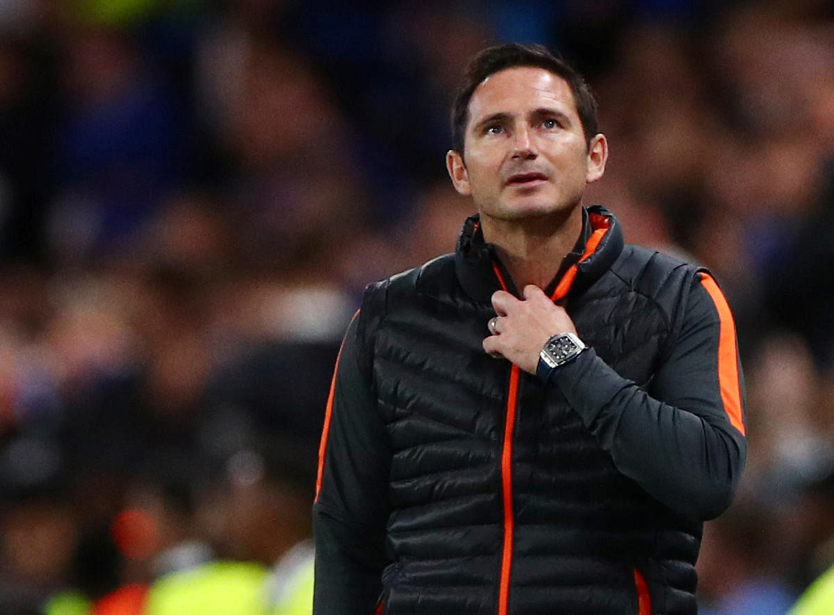 Chelsea manager Frank Lampard (Photo by Reuters)
